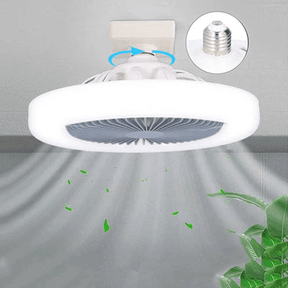 Luminária LED com Ventilador - Modernidade e Praticidade