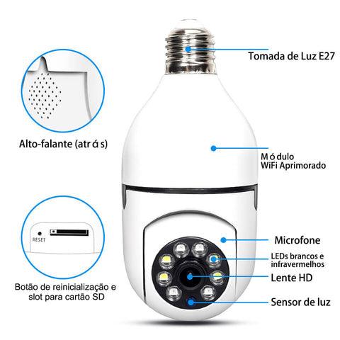 Smart Câmera MaxPro - Câmera Inteligente WiFi FULL HD - Fengari Express